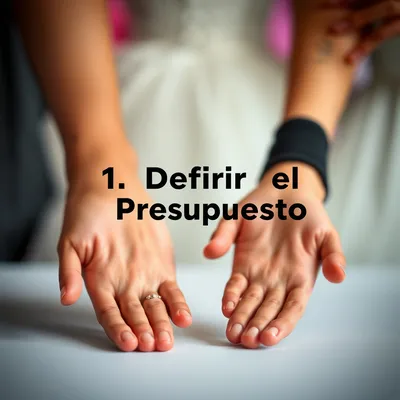 Imagen sobre 1. Definir el Presupuesto Imagen sobre 1. Definir el Presupuesto